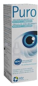 Soluzione Sterile Per Uso Oftalmico Puro Idratante E Lubrificante 0,2% Acido Ialuronico Senza Conservanti 10 Ml