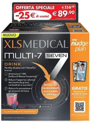 XLS MEDICAL MULTI 7 60 STICK TAGLIO PREZZO XLS MEDICAL MULTI 7 60 STICK TAGLIO PREZZO