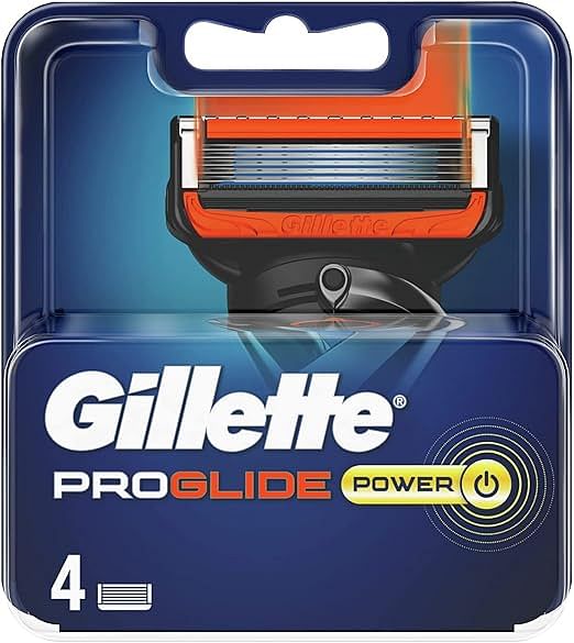 Gillette Lame Proglide Pwr 4 Pezzi