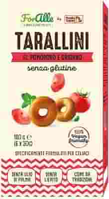 FORALLE TARALLINI POMODORO E ORIGANO 6 BUSTINE X 30 G