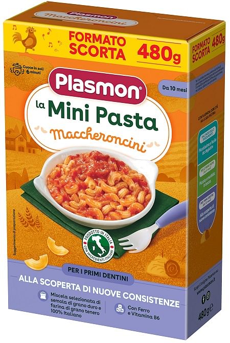 Plasmon Pastina Maccheroncini 480 G