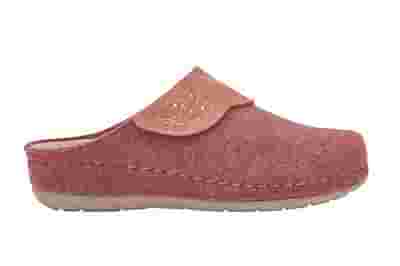 BRUGES WOOL+SUEDE PANTOFOLA WOMAN ROSE 41