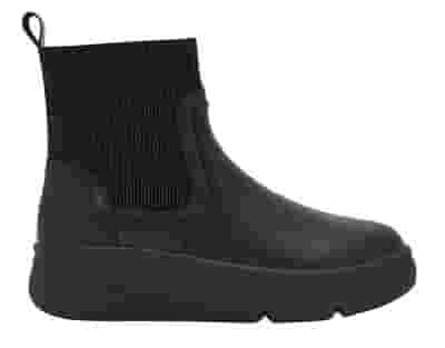 ASPEN ELASTIC LEATHER+ELASTIC STIVALE WOMAN BLACK 39