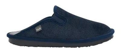 BORIS PRINTED MICROFIBRE PANTOFOLA MAN BLUE 42 BORIS PRINTED MICROFIBRE PANTOFOLA MAN BLUE 42