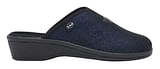ELSA DOT PRINTED ELASTICATED CIABATTA WOMAN NAVY BLUE 39