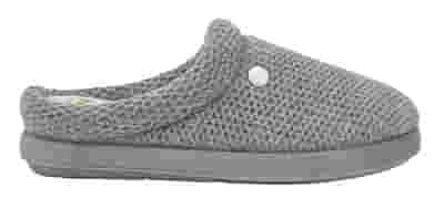 HOLLY KNITTED TEXTILE PANTOFOLA WOMAN GREY 37