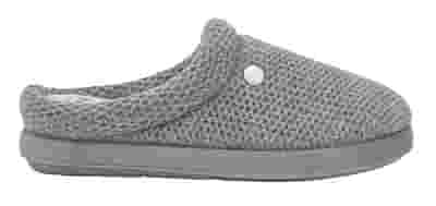 HOLLY KNITTED TEXTILE PANTOFOLA WOMAN GREY 39