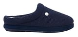 HOLLY KNITTED TEXTILE PANTOFOLA WOMAN NAVY BLUE 37