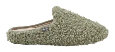 MADDY CURLY SYNTHETIC FUR CIABATTA WOMAN GREEN 41 MADDY CURLY SYNTHETIC FUR CIABATTA WOMAN GREEN 41