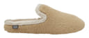 MADDY DOUBLE SYNTHETIC FUR CIABATTA WOMAN CAMEL 39