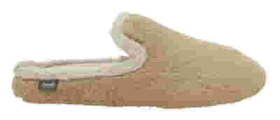MADDY DOUBLE SYNTHETIC FUR CIABATTA WOMAN CAMEL 39