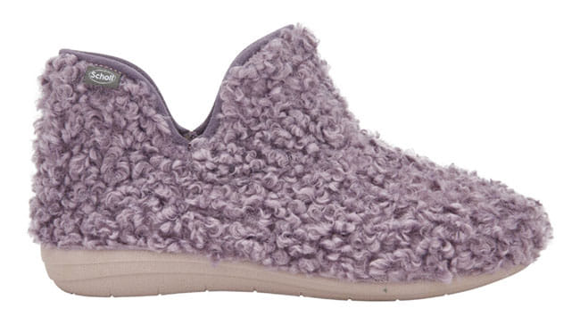 Maddy Bootie Curly Synthetic Fur Scarpa Woman Lilac 41