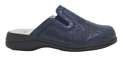 NEW TOFFEE PRINTED SYNTHETIC CIABATTA WOMAN NAVY BLUE 37 NEW TOFFEE PRINTED SYNTHETIC CIABATTA WOMAN NAVY BLUE 37
