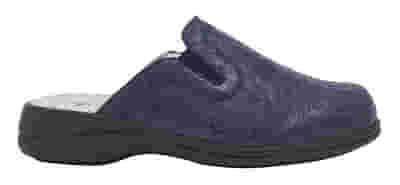 NEW TOFFEE PRINTED SYNTHETIC CIABATTA WOMAN NAVY BLUE 37