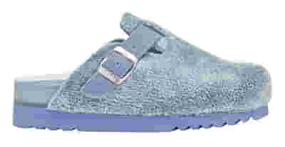 POPPY MICROFIBRE CIABATTA WOMAN LIGHT BLUE 39