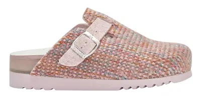 POPPY KNITTED TEXTILE CIABATTA WOMAN PINK/MULTI 39 POPPY KNITTED TEXTILE CIABATTA WOMAN PINK/MULTI 39
