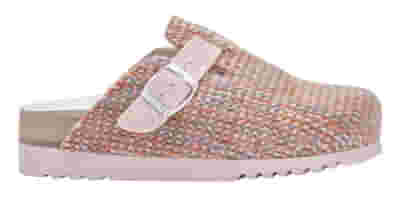 POPPY KNITTED TEXTILE CIABATTA WOMAN PINK/MULTI 39