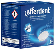 EFFERDENT 56 COMPRESSE EFFERVESCENTI