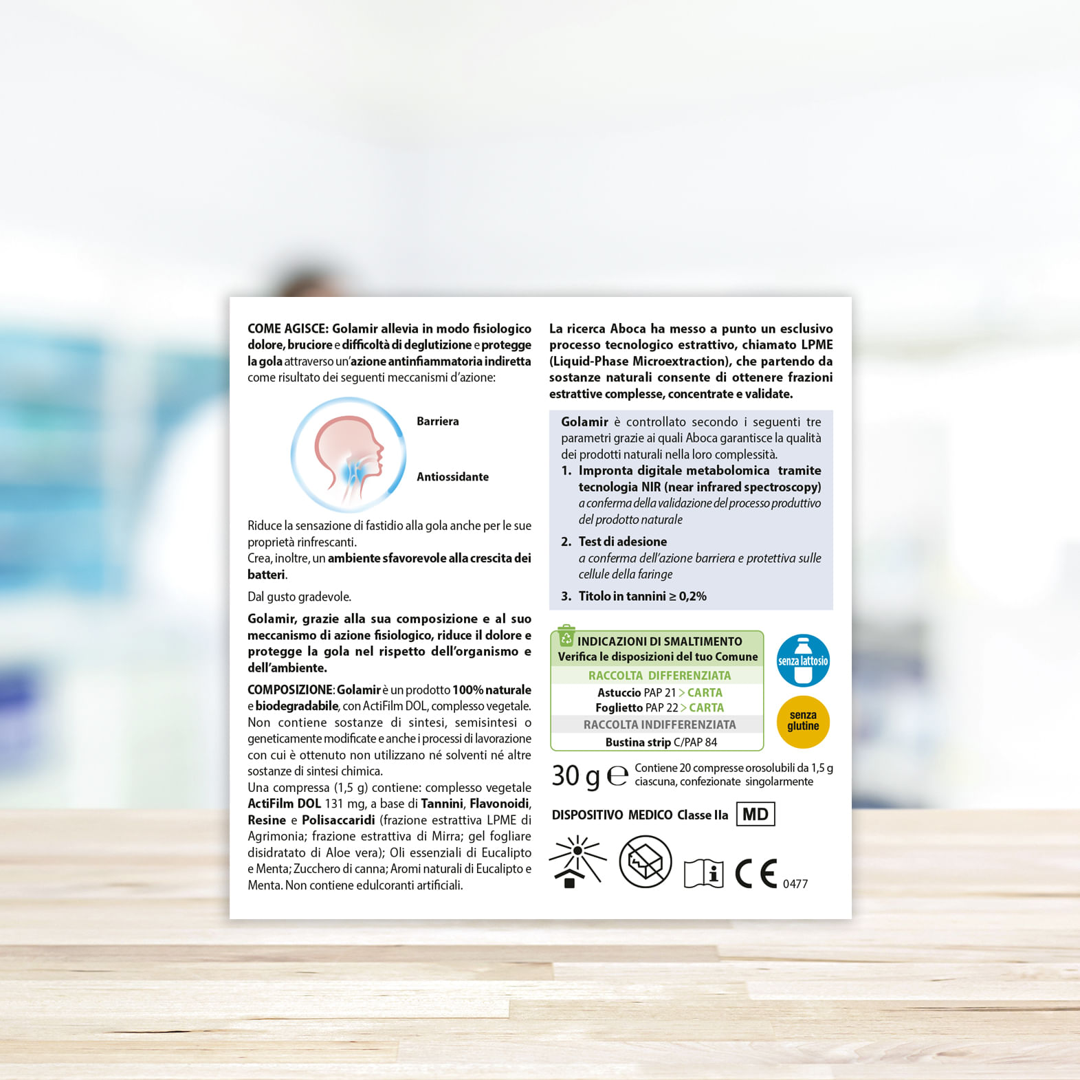 GOLAMIR 20 COMPRESSE OROSOLUBILI