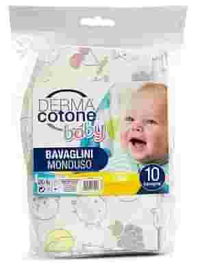 DERMACOTONE BABY BAVAGLINI MONOUSO 10 PEZZI