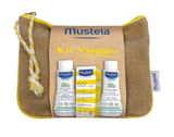 MUSTELA KIT VIAGGIO 2024 1 HYDRA BEBE' CREMA VISO 100 ML + 1 DETERGENTE DELICATO 100 ML + 1 LATTE SOLARE 40 ML