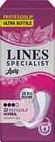 PROTEGGISLIP PER INCONTINENZA URINARIA LINES SPECIALIST LADY LIGHT NORMAL ULTRA SOTTILE 22 PEZZI