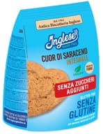 INGLESE BISCOTTI CUOR DI SARACENO INTEGRALI SENZA ZUCCHERI AGGIUNTI 200 G