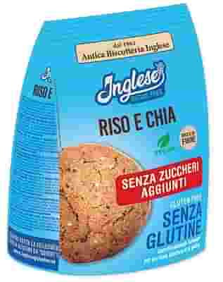 INGLESE BISCOTTI GRISO E CHIA SENZA ZUCCHERI AGGIUNTI 200 G