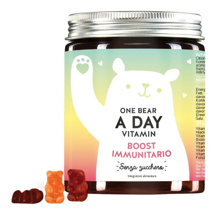 ONE BEAR A DAY VITAMIN IMMUN BOOST MIT VITAMIN C & D 45 CARAMELLE GOMMOSE