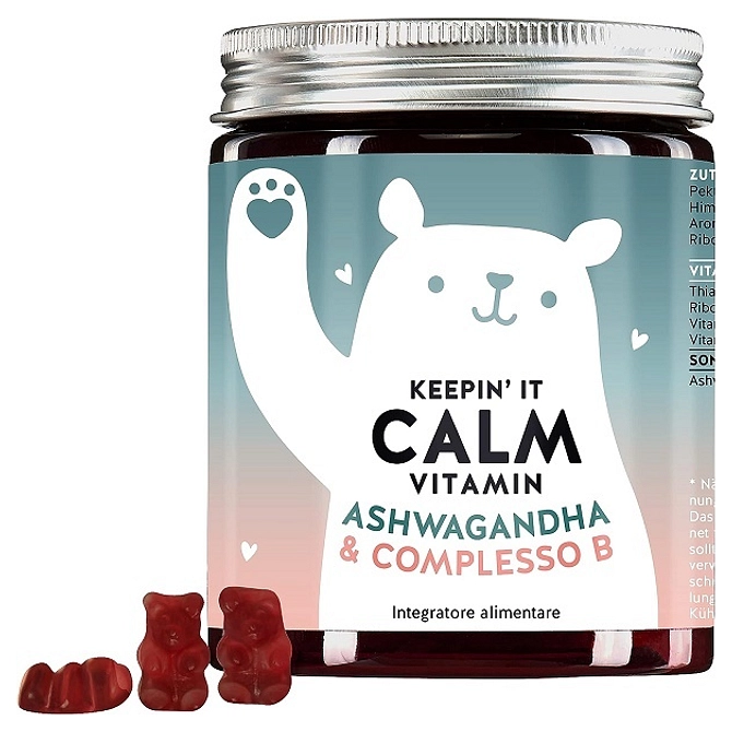 Keepin' It Calm Vitamin Ashwagandha & B Komplex 45 Caramelle Gommose
