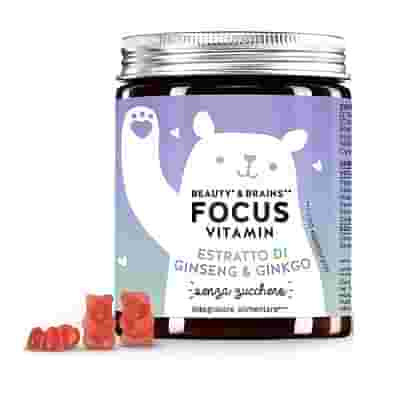 BEAUTY & BRAINS FOCUS VITAMIN GINKGO- & GINSENGEXTRAKT 45 CARAMELLE GOMMOSE