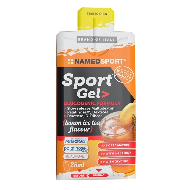 Sport Gel Lemon Ice Tea 25 Ml