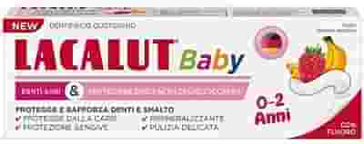 LACALUT DENTIFRICIO BABY 0-2 ANNI 55 ML BANANA LAMPONE