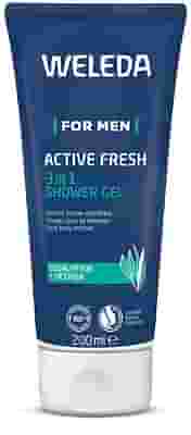 WELEDA FOR MEN ACTIVE FRESH 3IN1 SHOWER GEL 200 ML