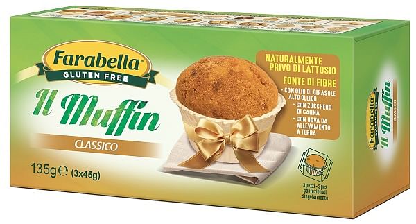 Farabella Muffin Classico 3 Pezzi Da 45 G