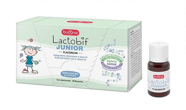 Lactobif Junior 10 Flaconcini Da 10 Ml