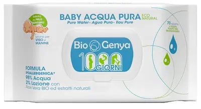 BIOGENYA BABY ECO NATURA ACQUA PURA 70 SALVIETTE BIOGENYA BABY ECO NATURA ACQUA PURA 70 SALVIETTE