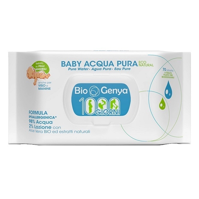 Biogenya Baby Eco Natura Acqua Pura 70 Salviette