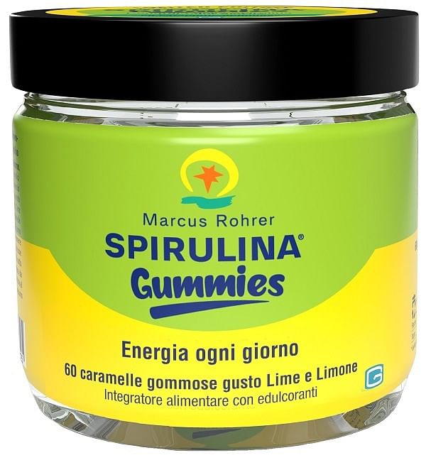 Marcus Rohrer Spirulina Gummies 60 Caramelle Gommose