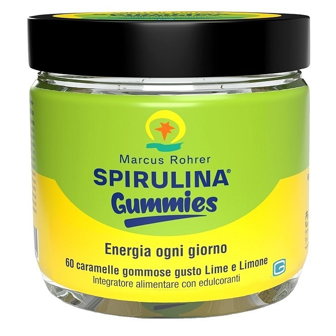 Marcus Rohrer Spirulina Gummies 60 Caramelle Gommose