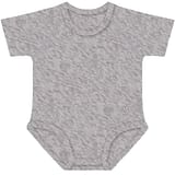 BODY 0-36M BIO COTTON WARM MELANGE GRIGIO