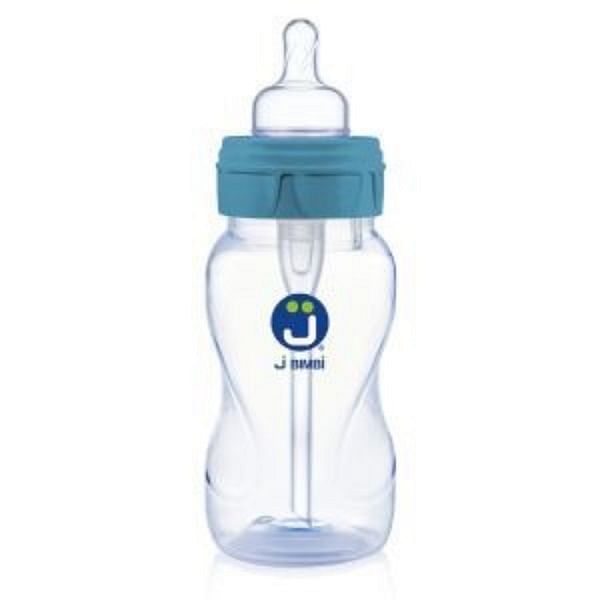 J Bimbi Classic Biberon Blu Avio 260 Ml