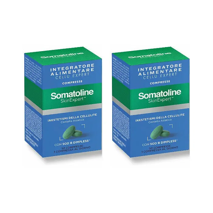 Somatoline Integratore Cellulite Expert 30 Compresse Bipack