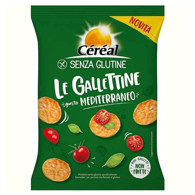 Cereal Senza Glutine Gallettine Gusto Mediterraneo 70 G