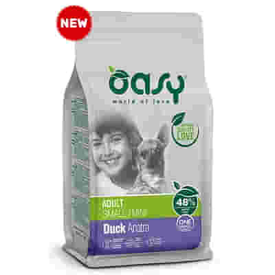 OASY DRY DOG OAP ADULT SMALL/MINI ANATRA 800 G