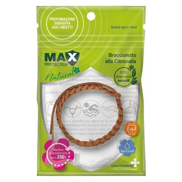 Max Protection Braccialetto Alla Citronella 1 Pezzo