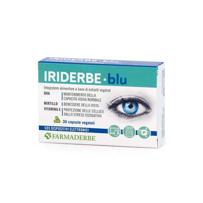 Iriderbe Blu DHA per il benessere degli occhi | 1000Farmacie