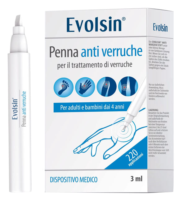 EVOLSIN PENNA ANTI VERRUCHE 3 ML