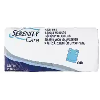 SERENITY CARE BAVAGLIA MONOUSO CON TASCA 38X70