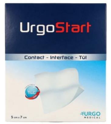 Medicazione Non Aderente Urgostart Contact 5 X7 Cm 3 Pezzi